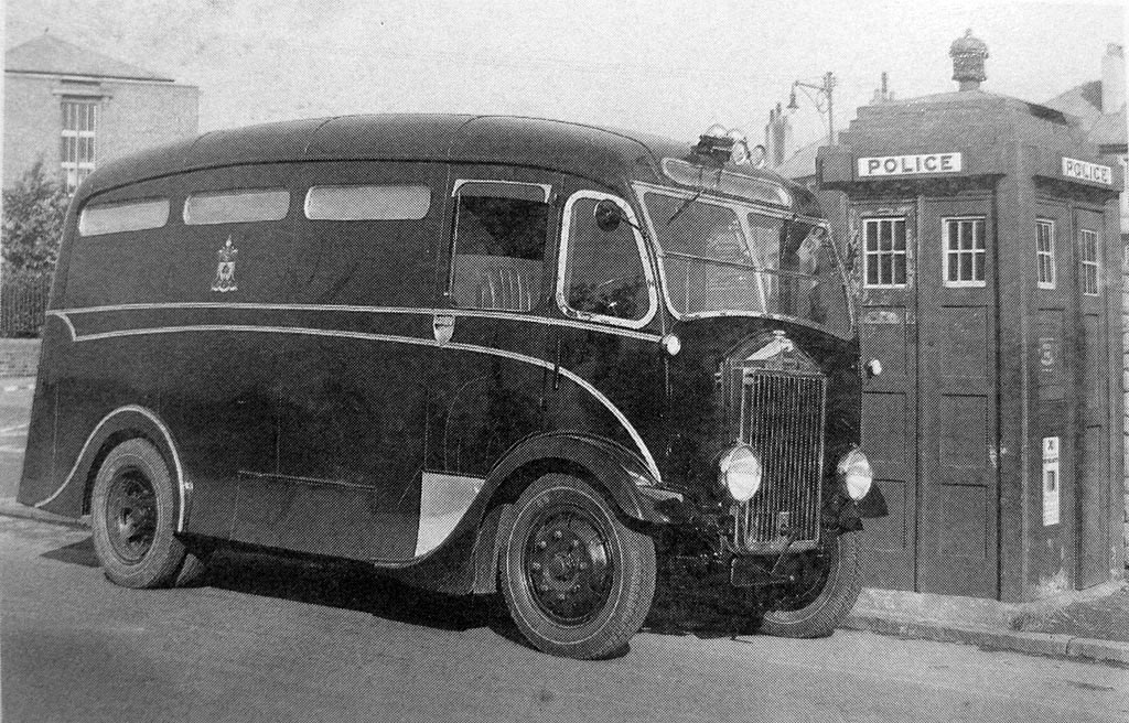 Albion DW1S Patrol Van From the Albion of Scotstoun book