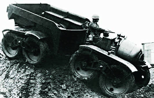 Armstrong-Siddeley Pavesi 8x8 with radial engine
